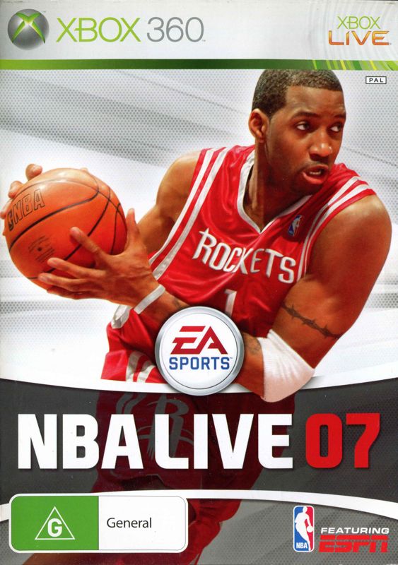 NBA Live 07 box art for Xbox 360